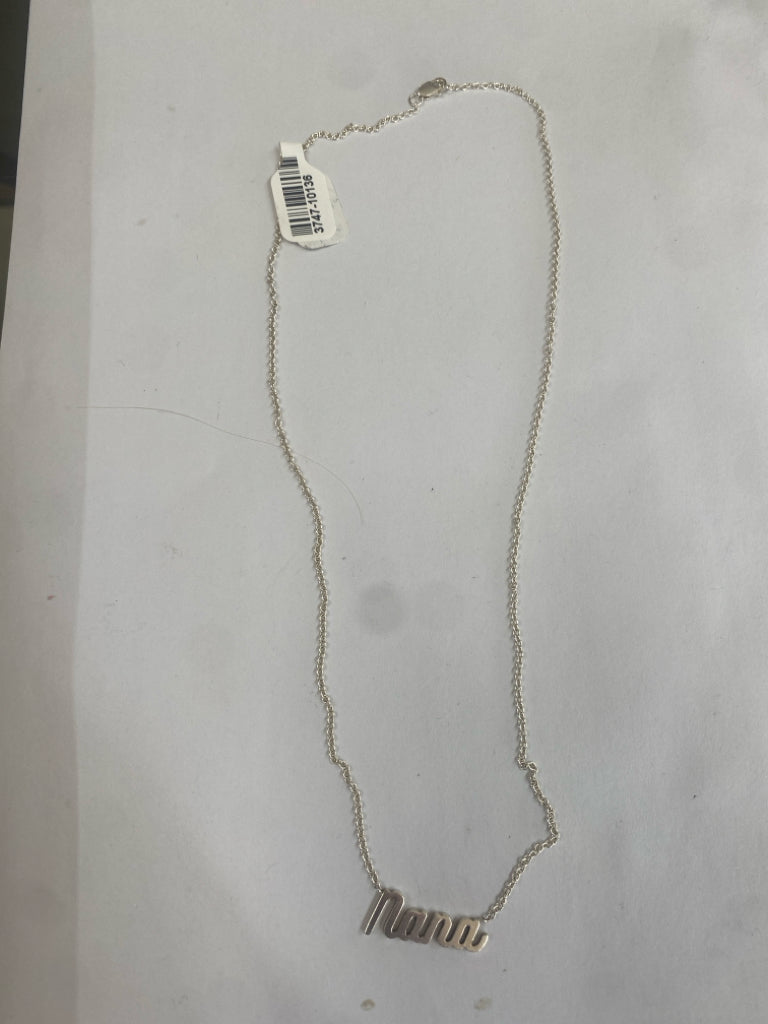 18" Sterling Silver Chain Nana