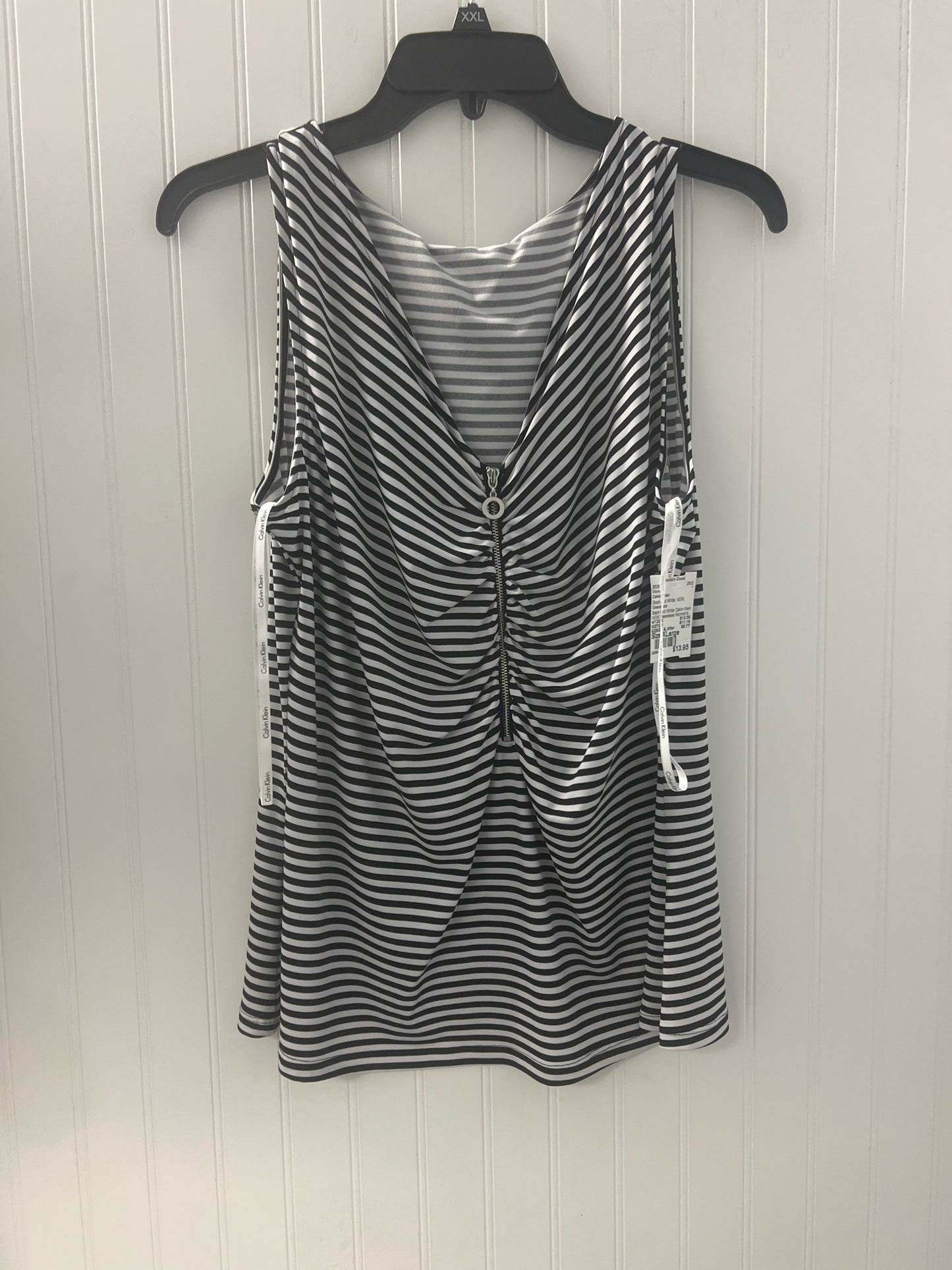 Black And White Calvin Klein NEW Sleeveless Women's