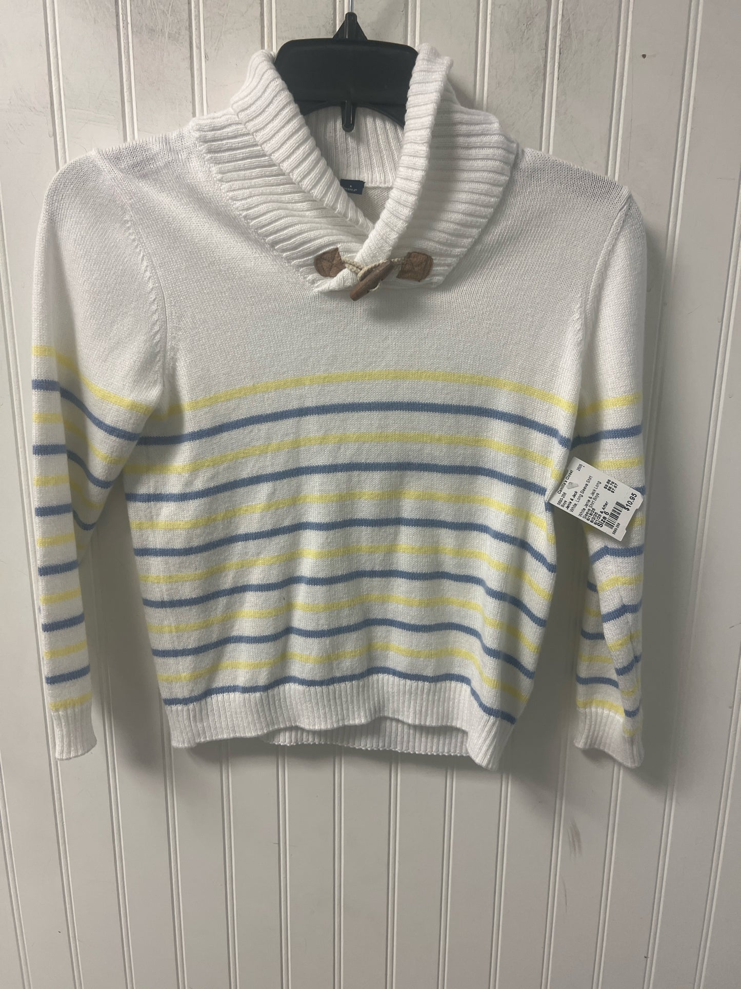 White Janie & Jack Long Sleeve Shirt Boys