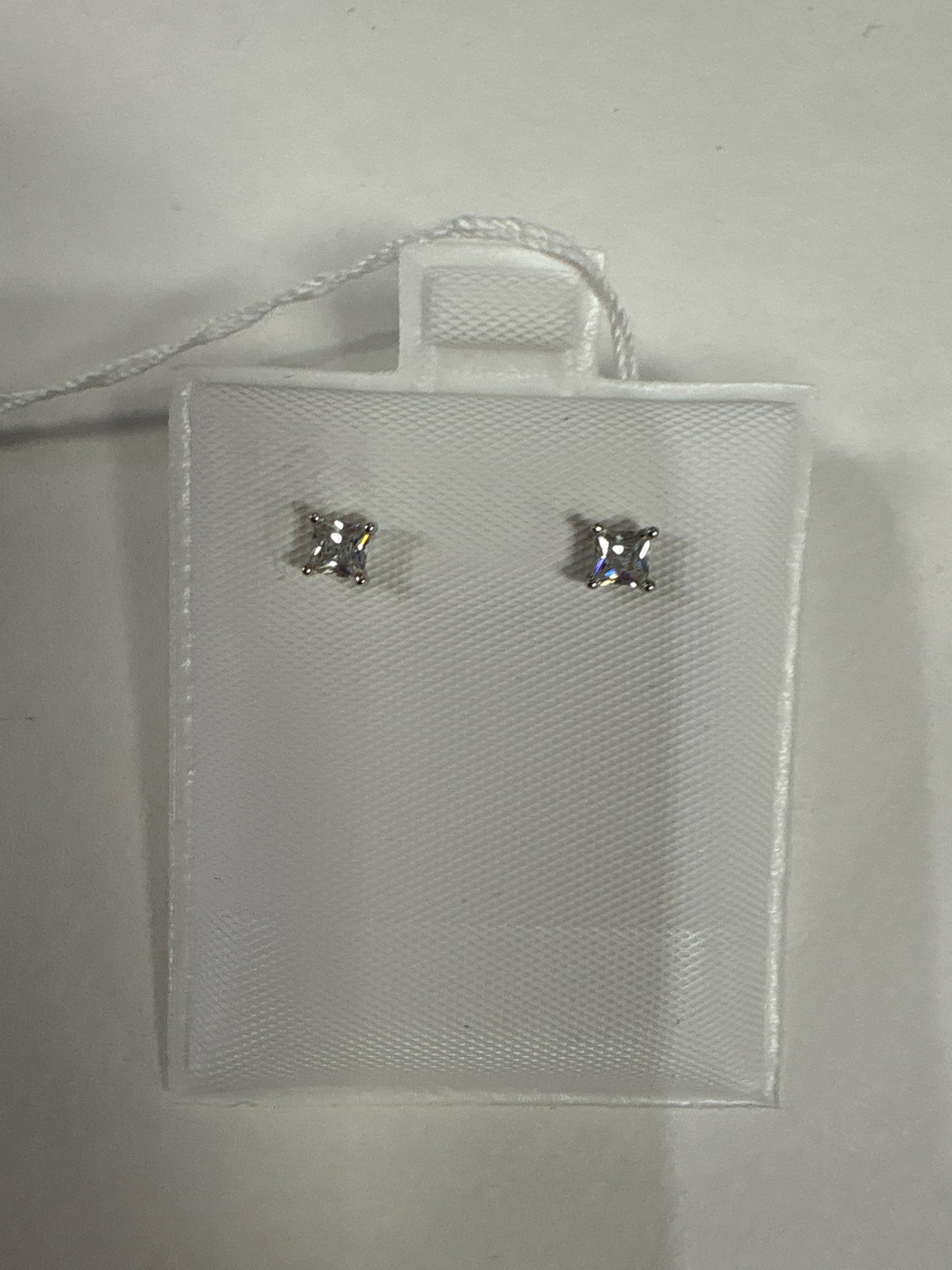 Sterling Silver CZ Earrings