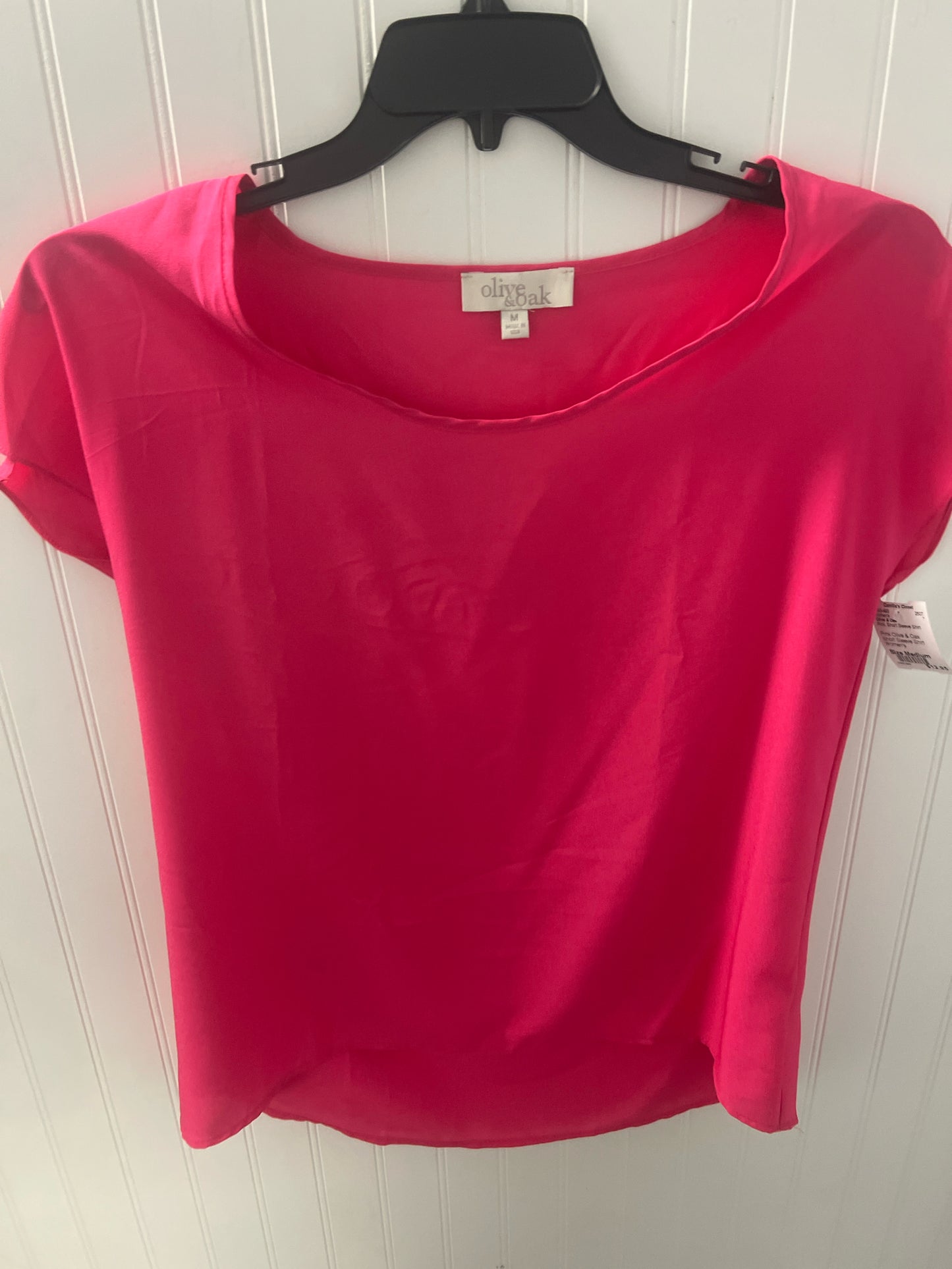 Pink Olive & Oak Short Sleeve Shirt Women's