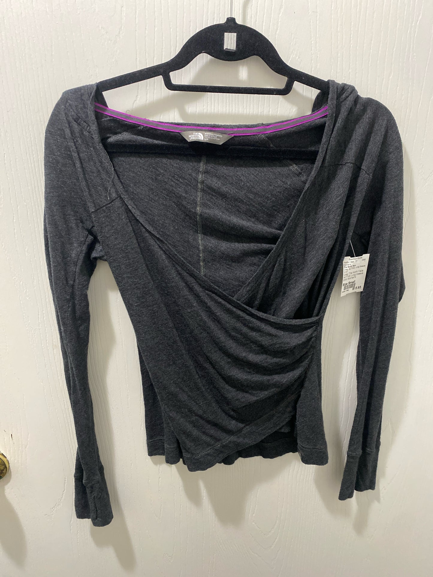 Gray The North Face ACTIVE Long Sleeve Shirt Women's