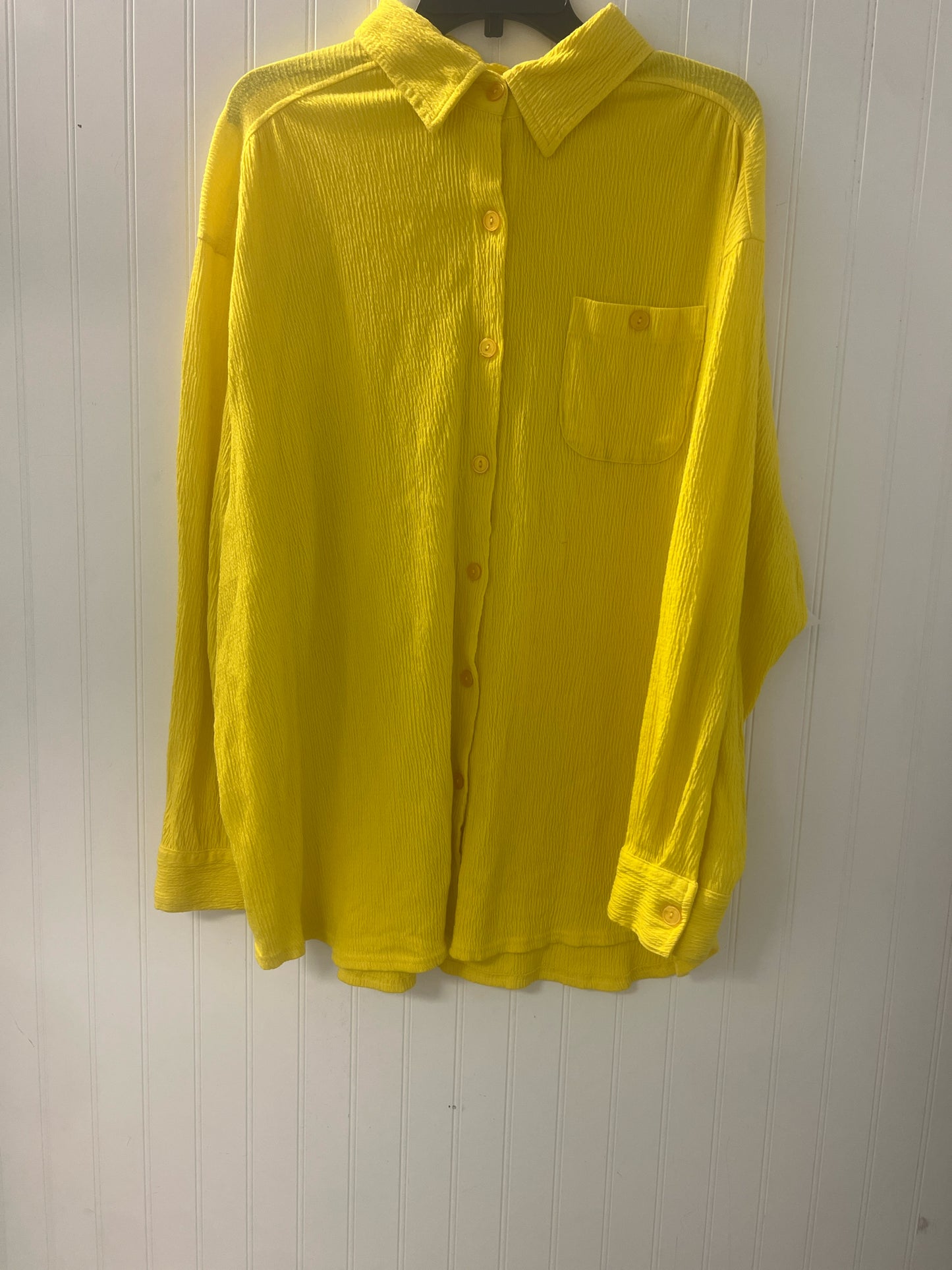 Yellow Roaman's Long Sleeve Shirt Women's