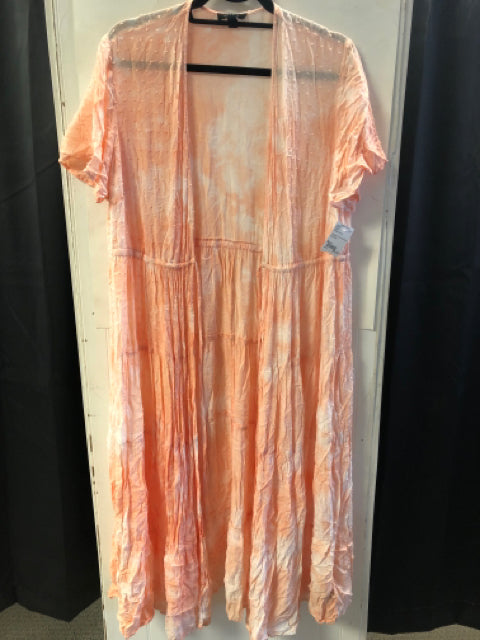 Orange Torrid Kimono Women's