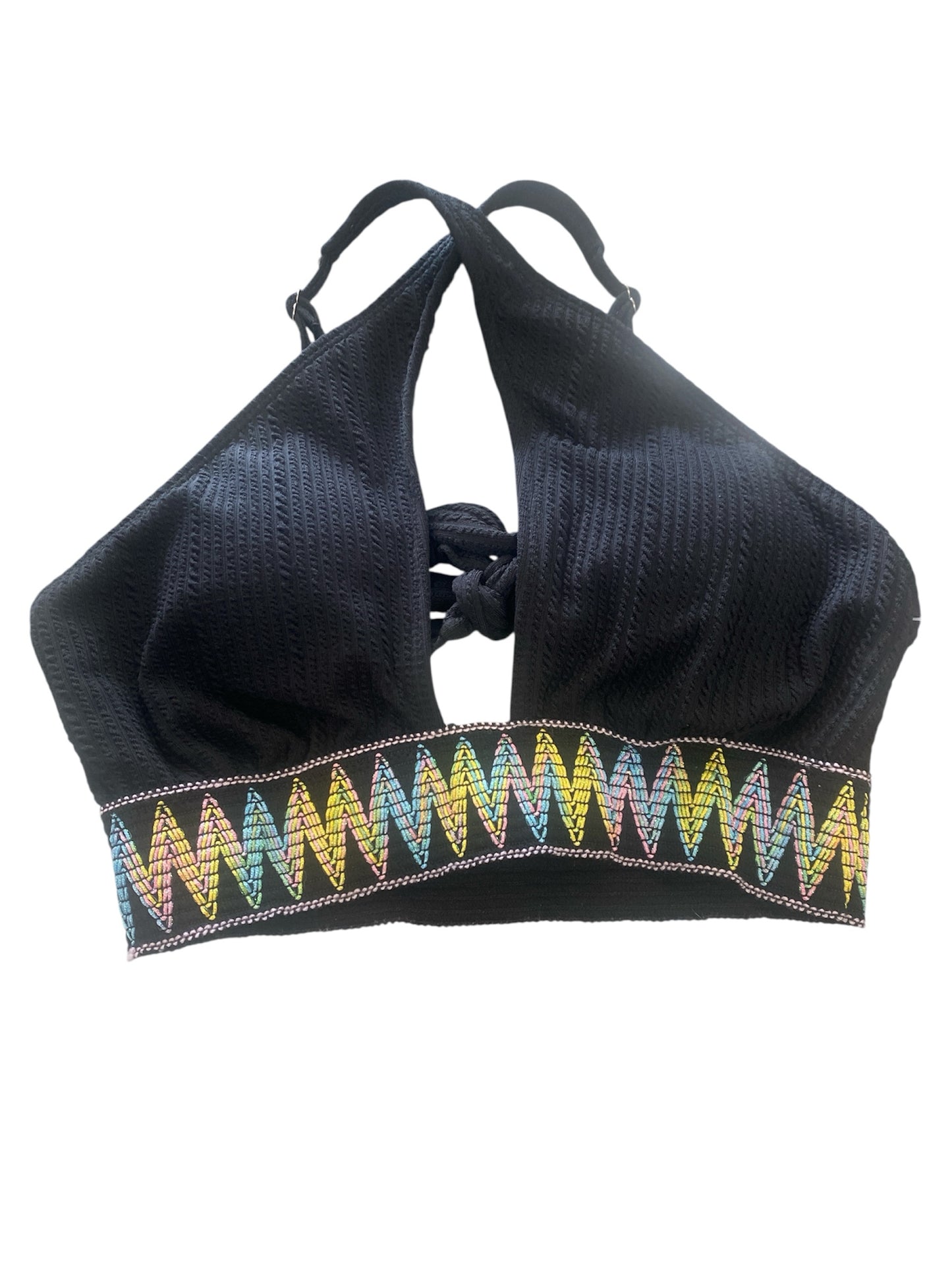 Black Swim Top Women's