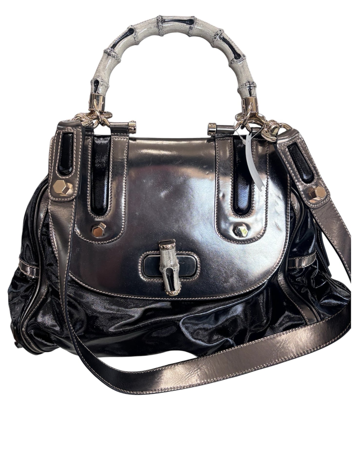 Designer Gucci Black Handbag