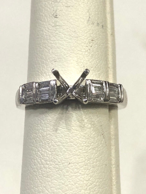 14kw Diamond Ring Semi Mount