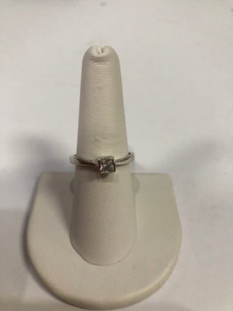 Sterling Silver CZ Ring Size 8.75