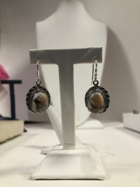 Sterling Silver Gemstone Earrings
