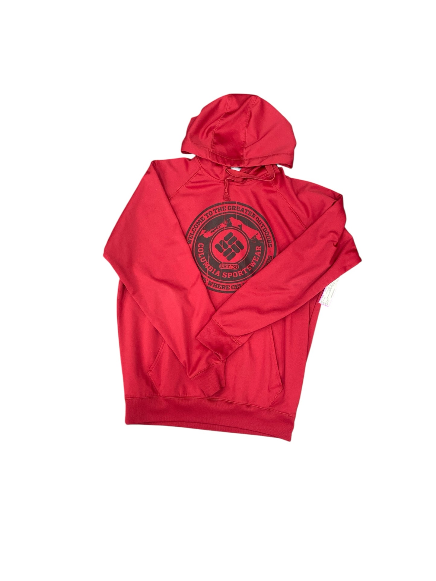 Red Columbia ACTIVE Sweater/Sweatshirt Men's