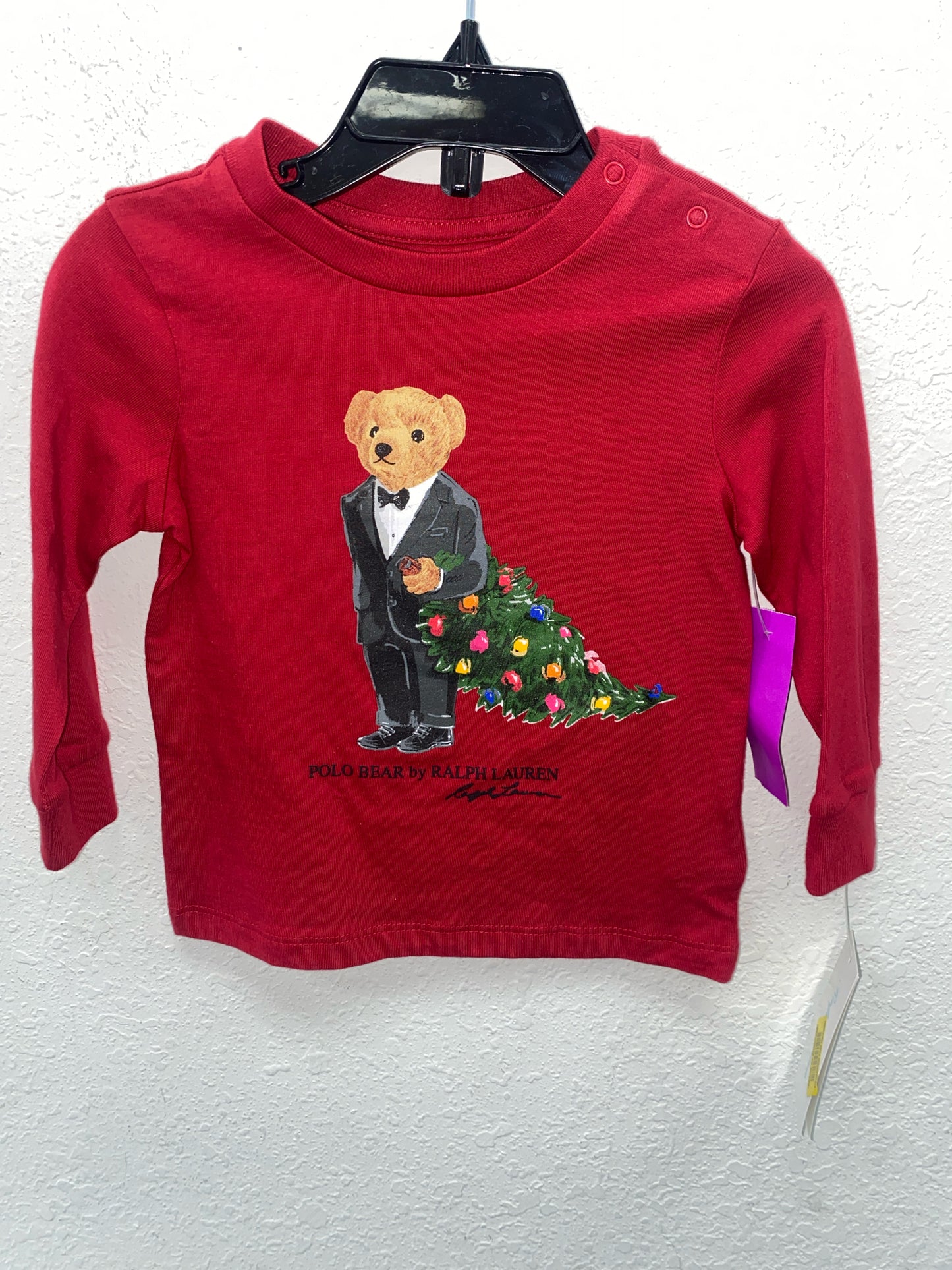 Red Ralph Lauren NEW Long Sleeve Shirt Girls