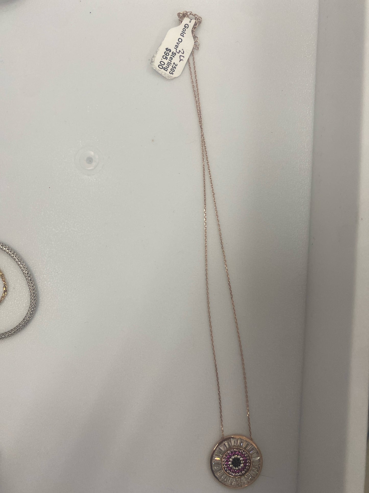 16"-17" Gold Over Sterling Necklace