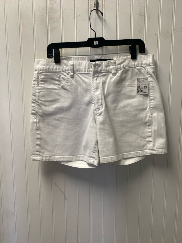 White Calvin Klein Shorts Women's