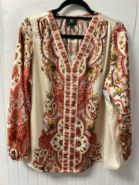 Floral JM Collection Long Sleeve Shirt Women's