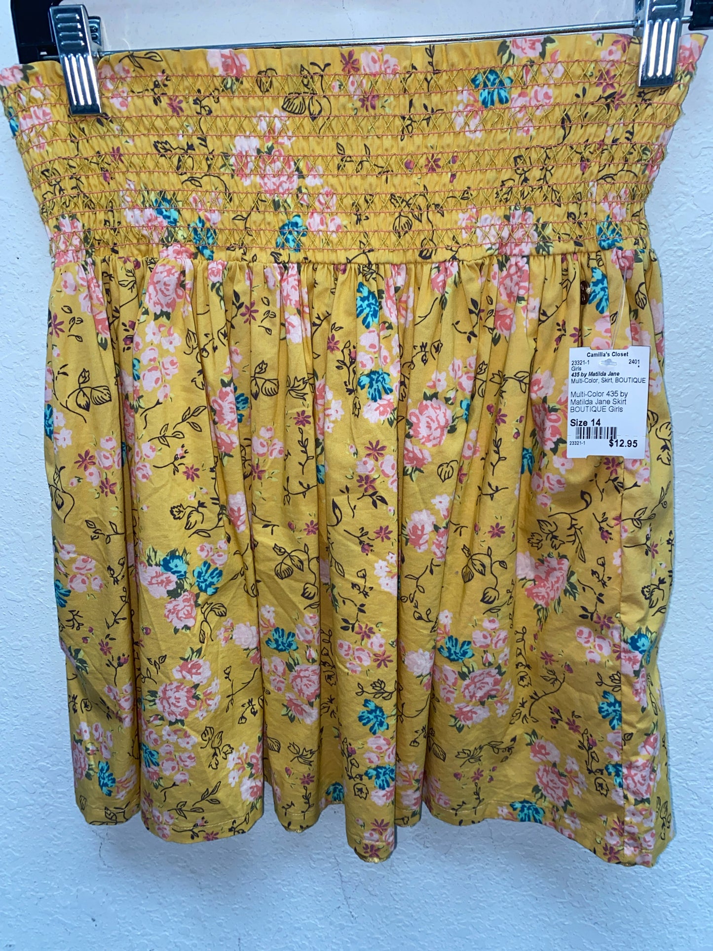 Multi-Color 435 by Matilda Jane Skirt BOUTIQUE Girls