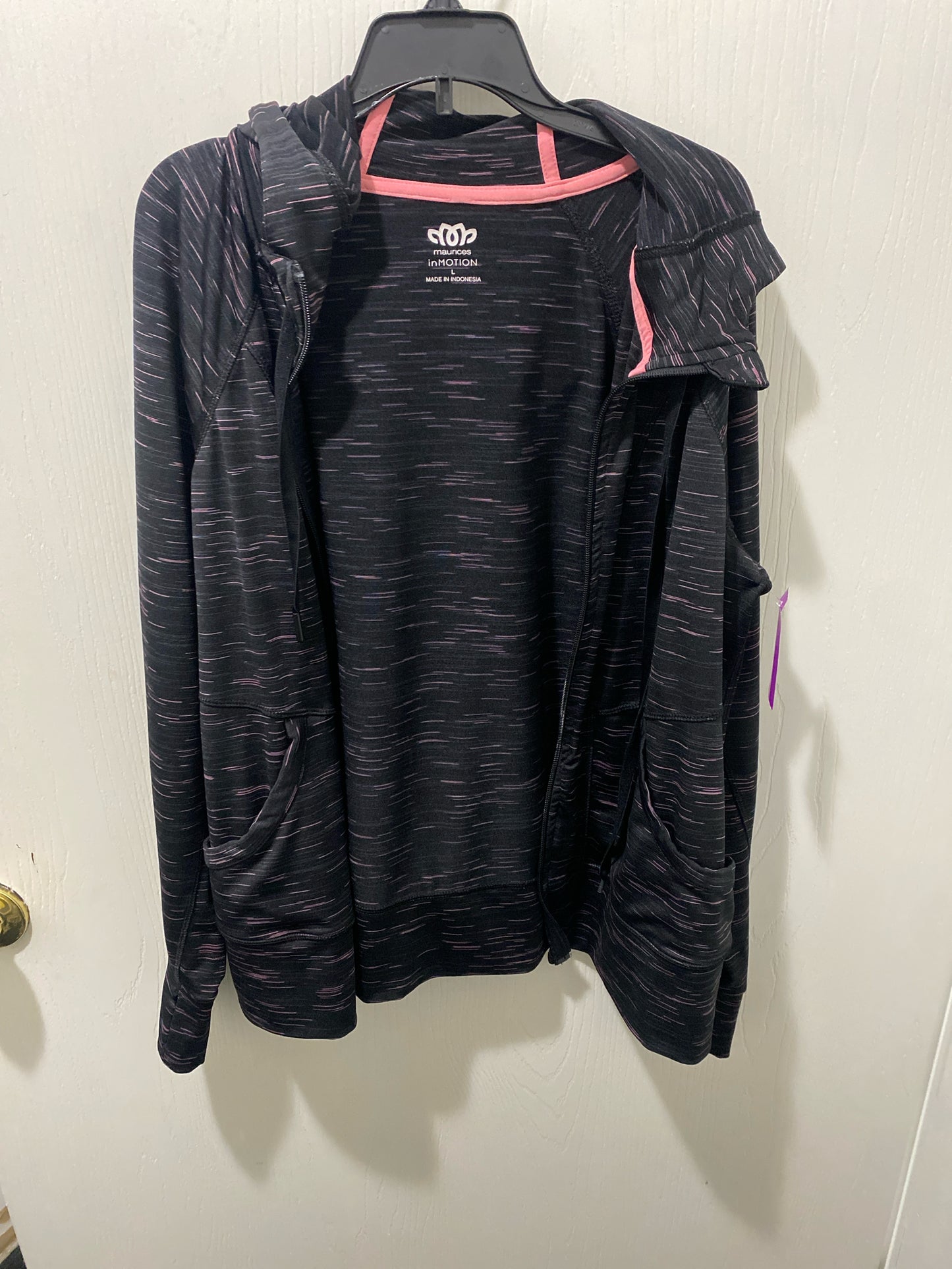 Black/Pink Maurices ACTIVE Jacket Women's