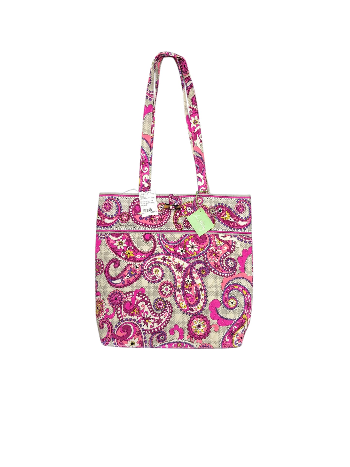Fashion NEW Vera Bradley Pink Paisley Handbag