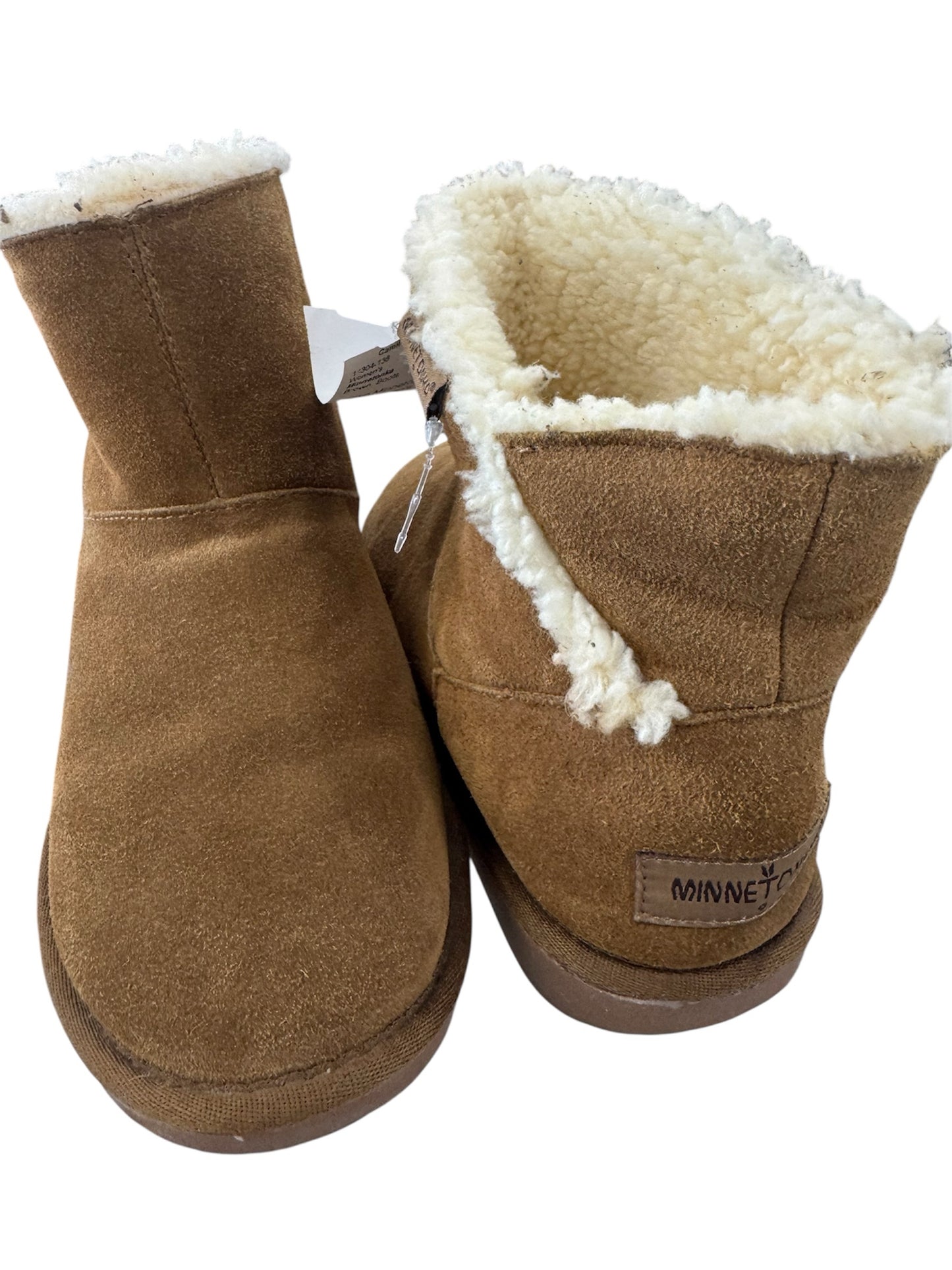 Brown Minnetonka Boots Women's