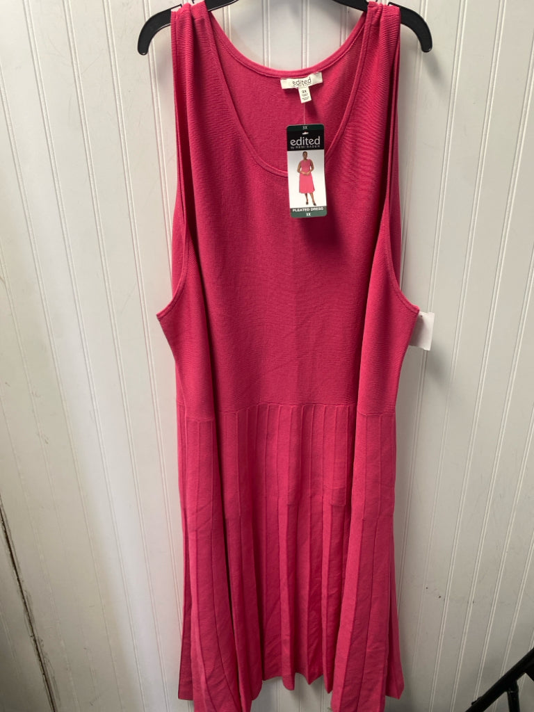 Pink Edited by Remi Bader NEW Sleeveless dress Women's
