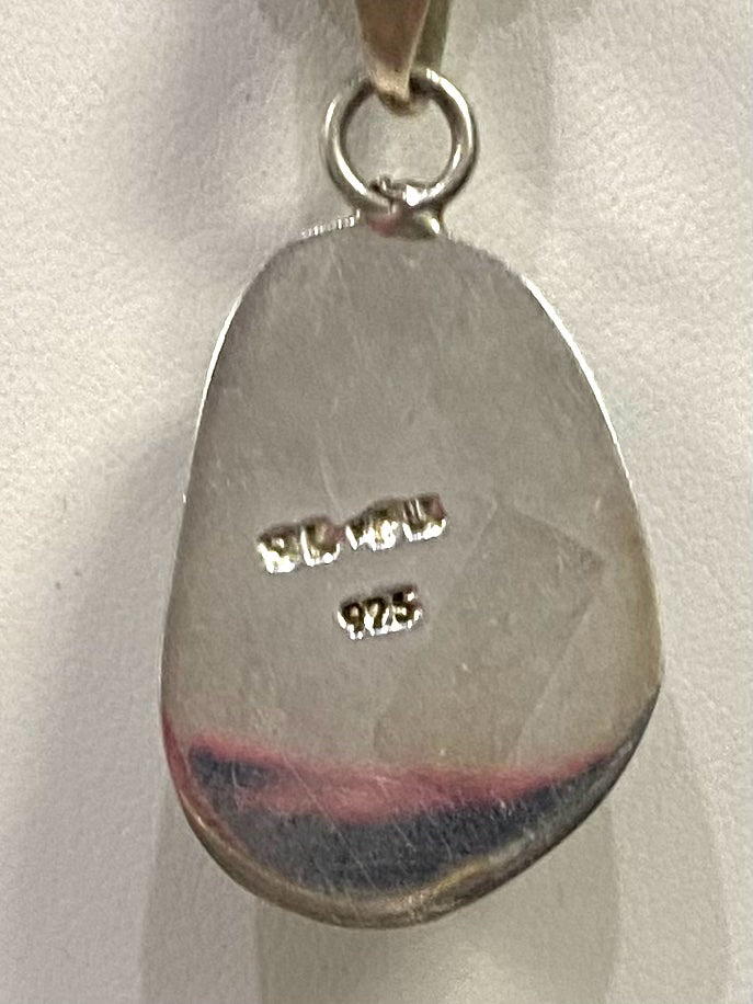 Sterling Silver Pendant & 18" Chain
