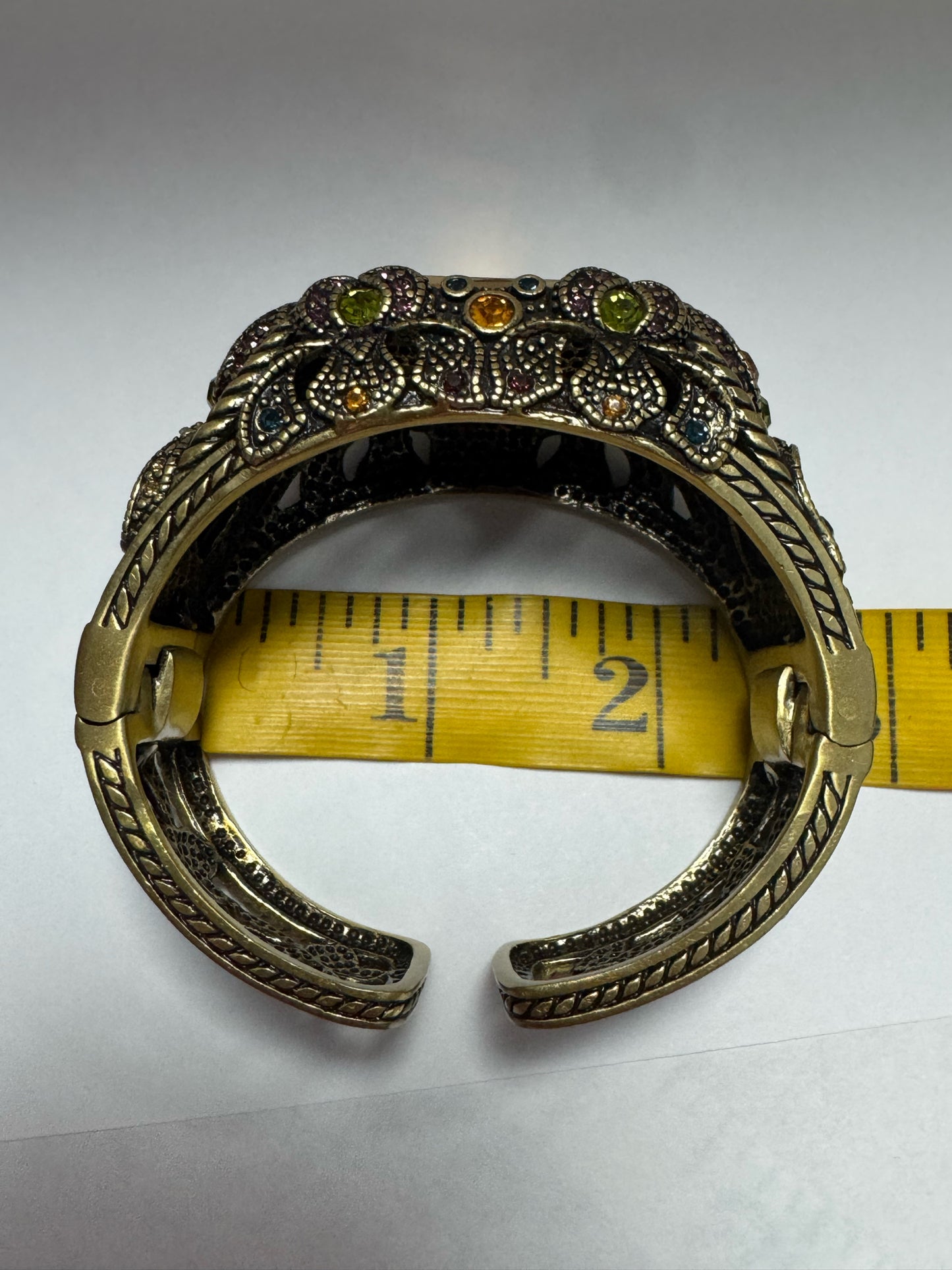 Heidi Daus "Dazzling Demoiselle" Cuff Bracelet