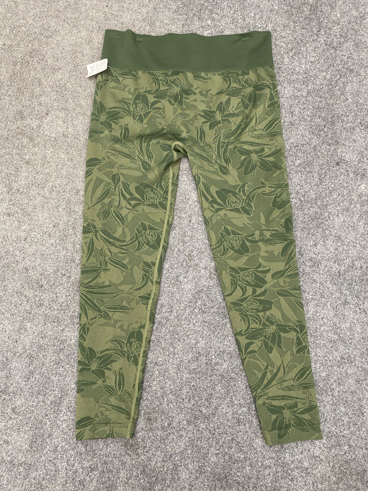 Green Print Any Body Leggings ACTIVE Women's