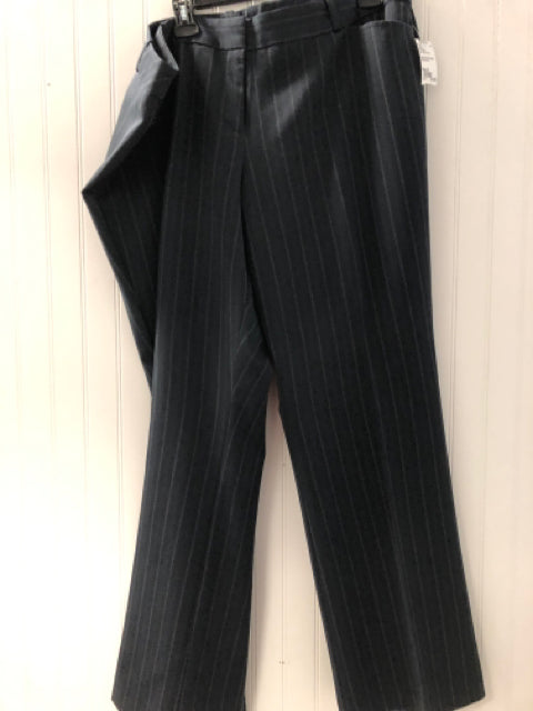 Black Striped Worthington Pants Women's