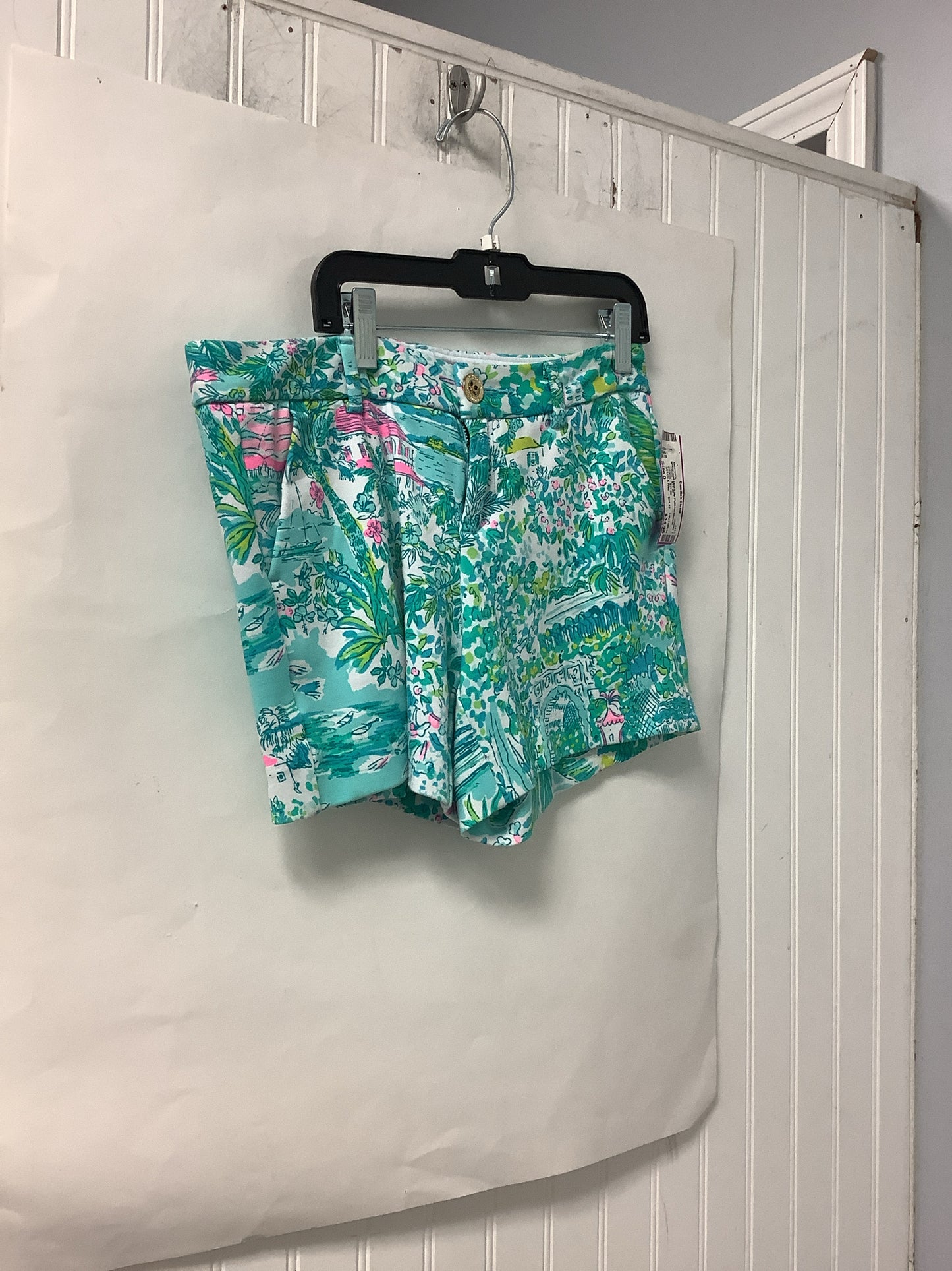 green and blue Lilly Pulitzer Shorts BOUTIQUE Women's
