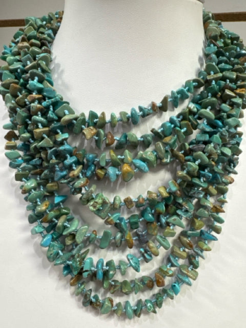 Sterling Silver Turquoise Necklace