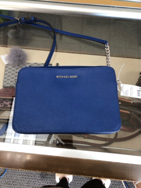 Designer Michael Kors Blue Crossbody