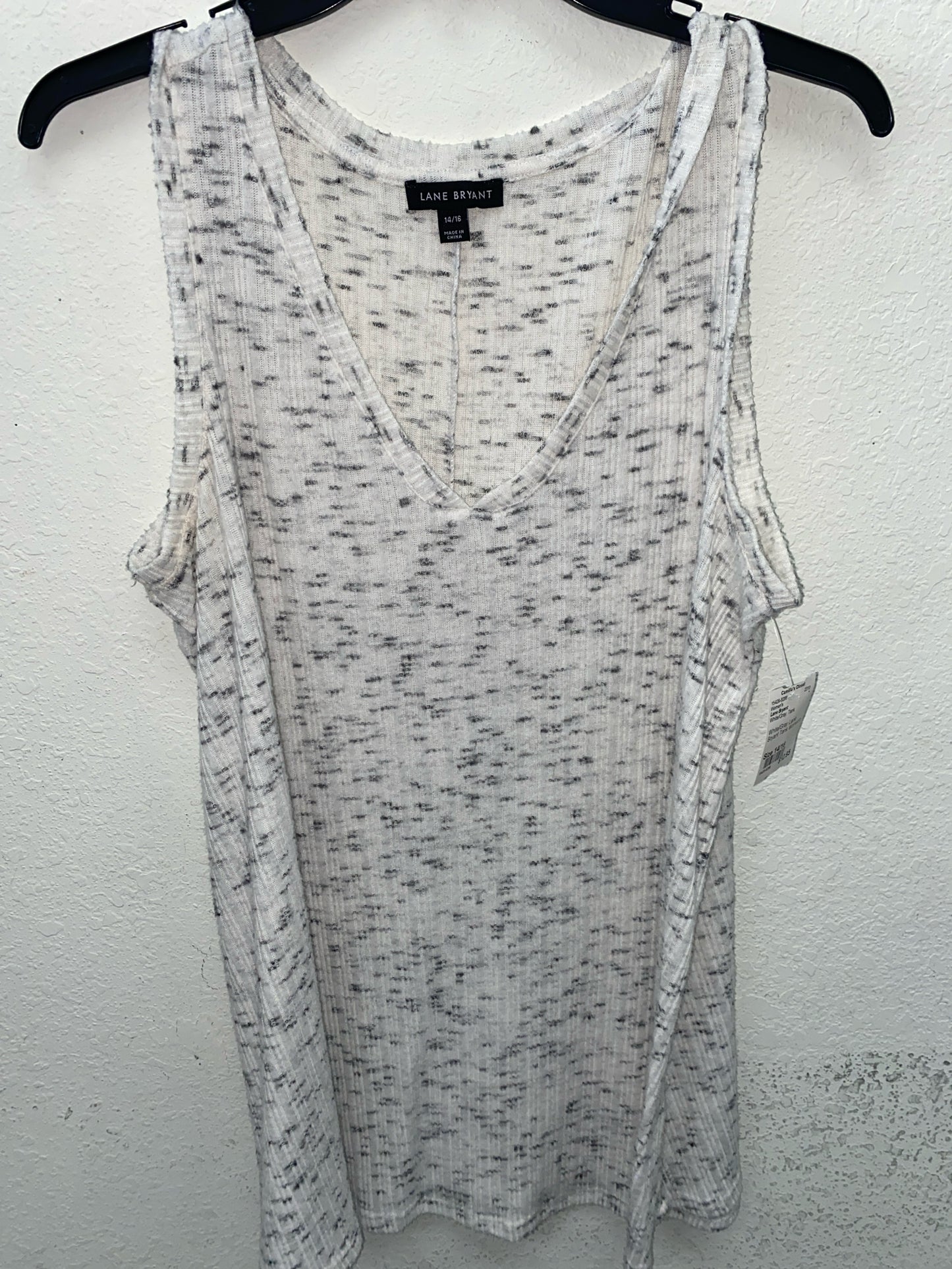 White/Gray Lane Bryant Tank Women's