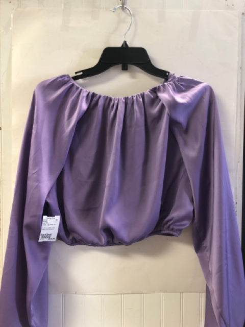 Purple Lucy Paris Long Sleeve Shirt Women's