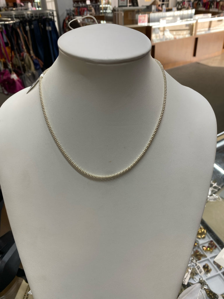 18" Sterling Silver Chain