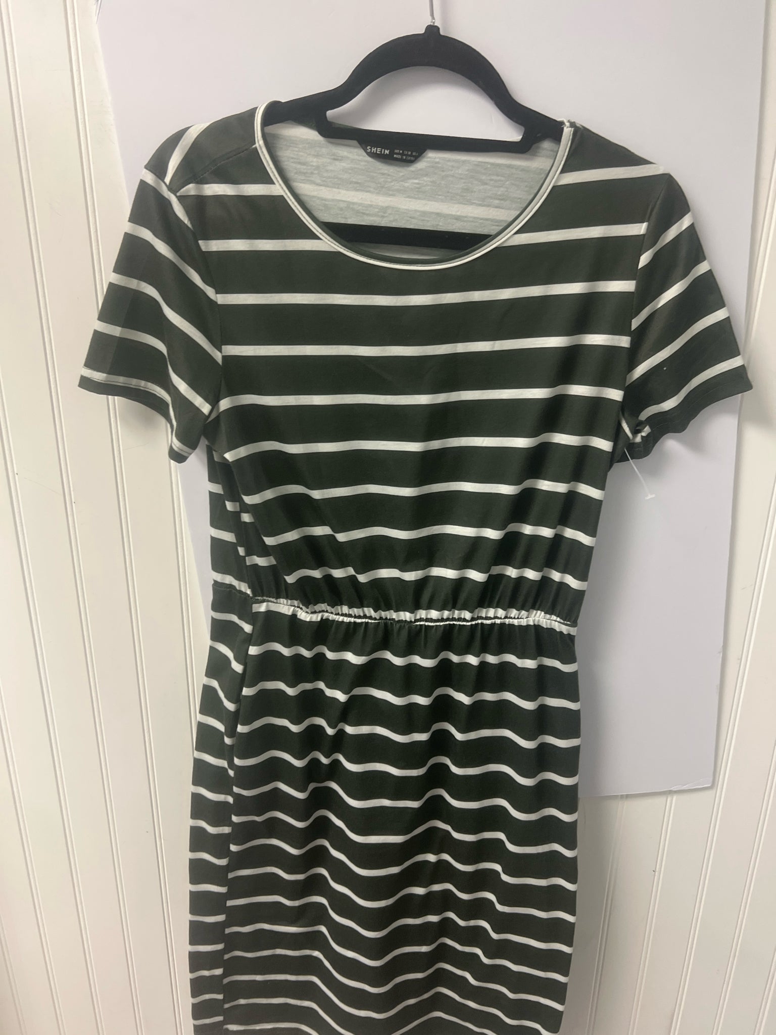 green dress shein Green SHEIN Dress Women's
