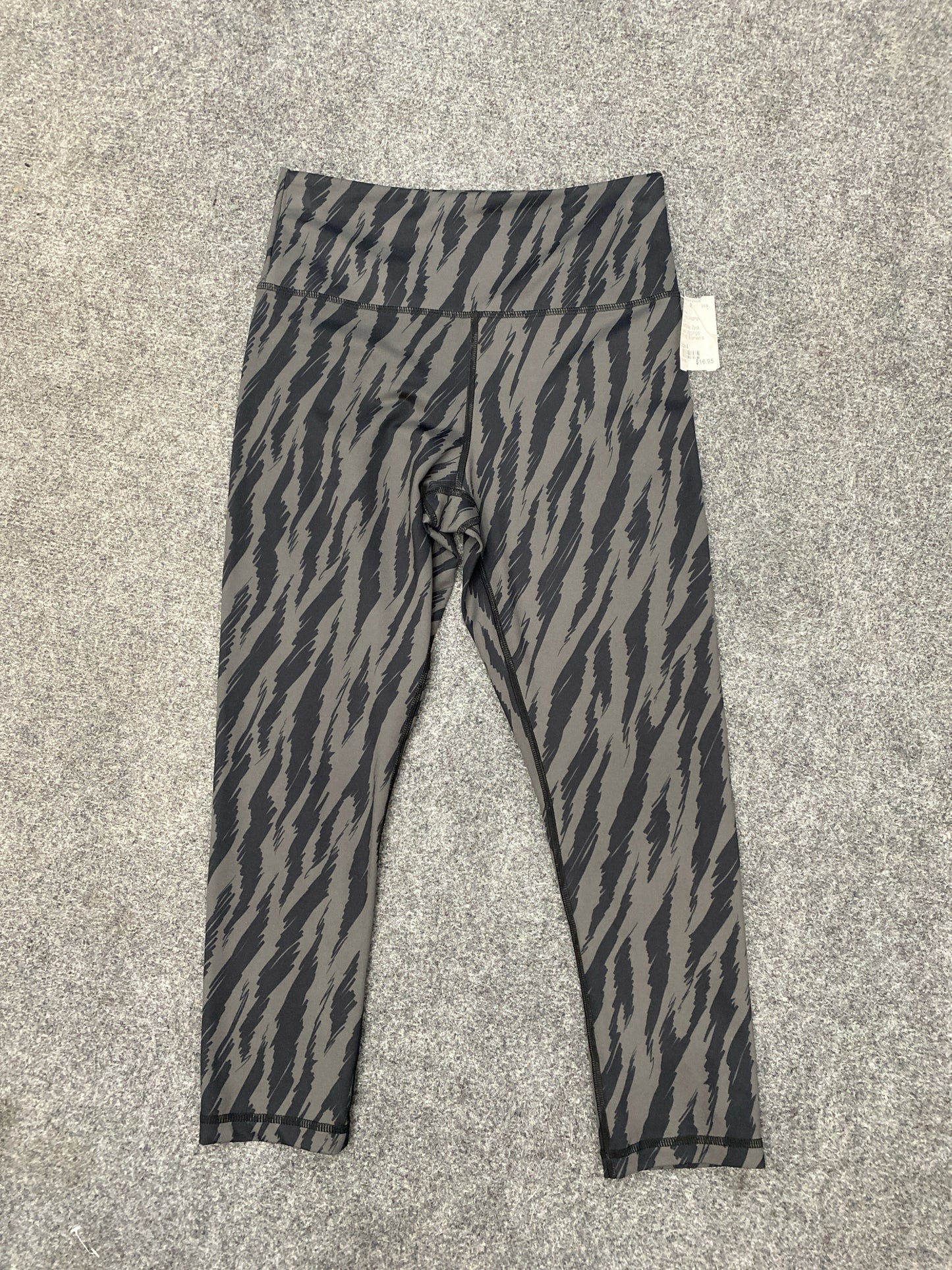 Black/Gray Zyia Active Leggings ACTIVE Women's