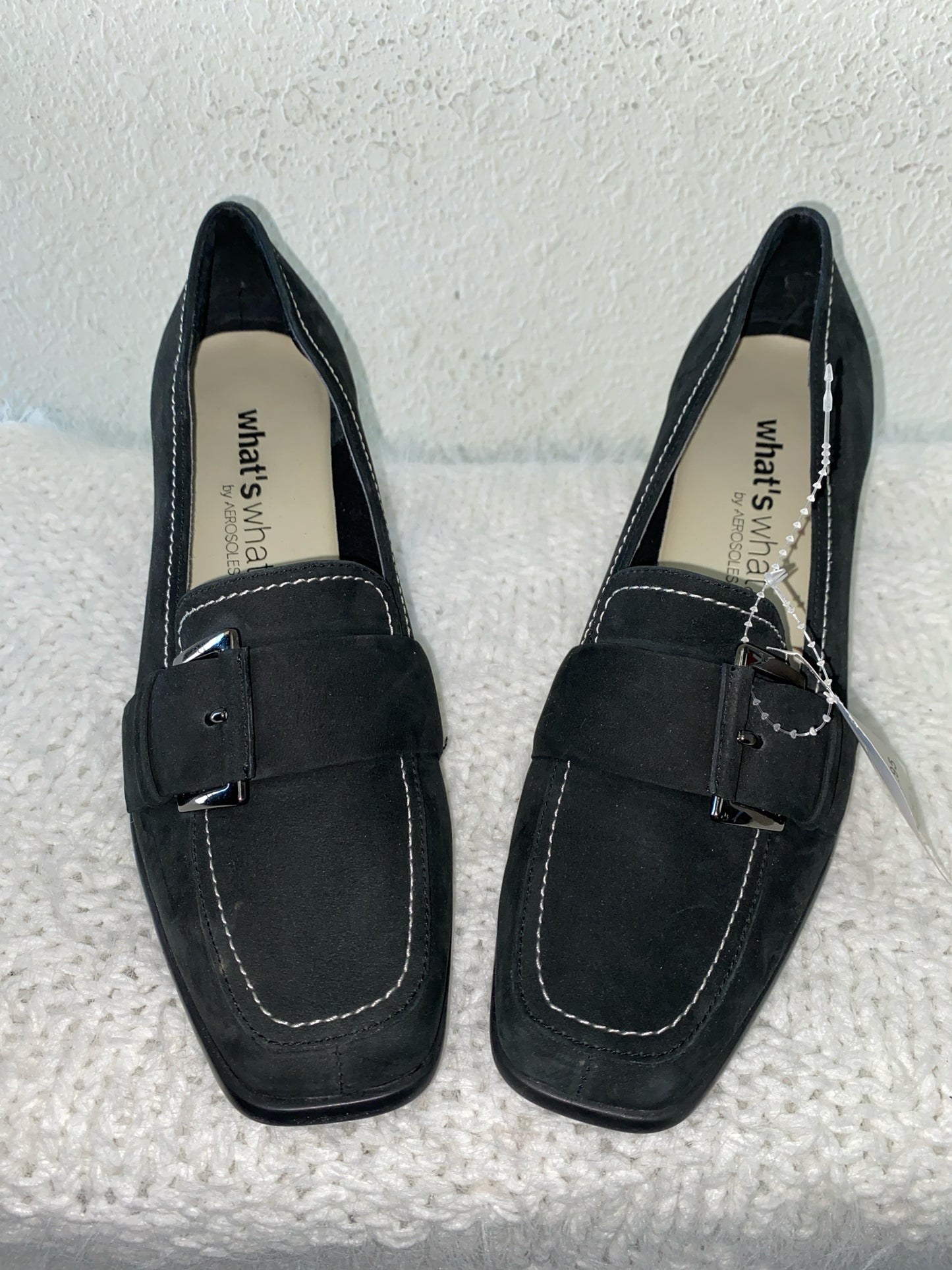 Black What's What by Aerosoles Heels Women's