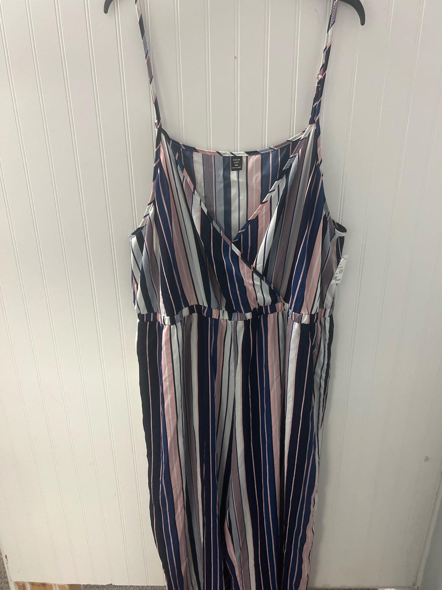 Pink/Blue SHEIN Romper Women's