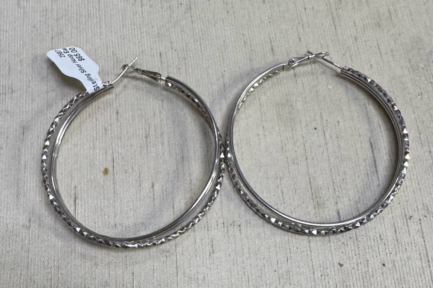 Sterling Silver Hoop Earrings