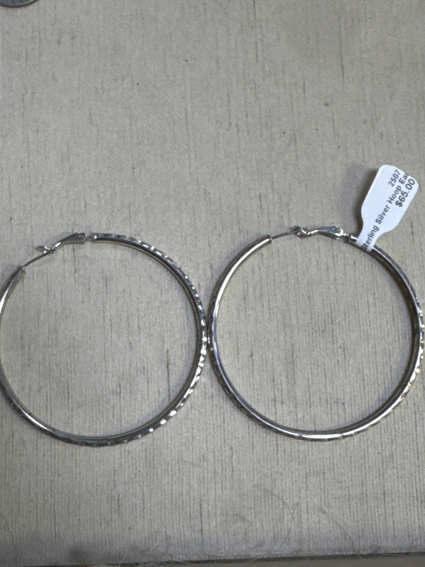 Sterling Silver Hoop Earrings