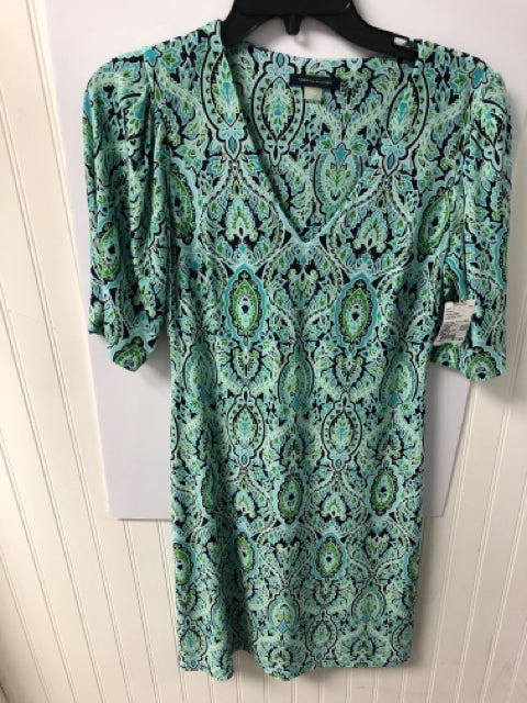 Green/Blue Tommy Hilfiger Dress Women's