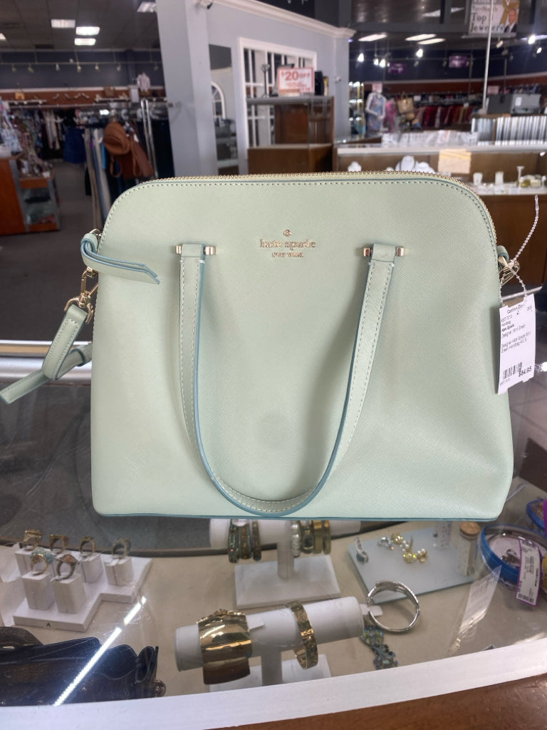 Designer Kate Spade Mint Green Handbag