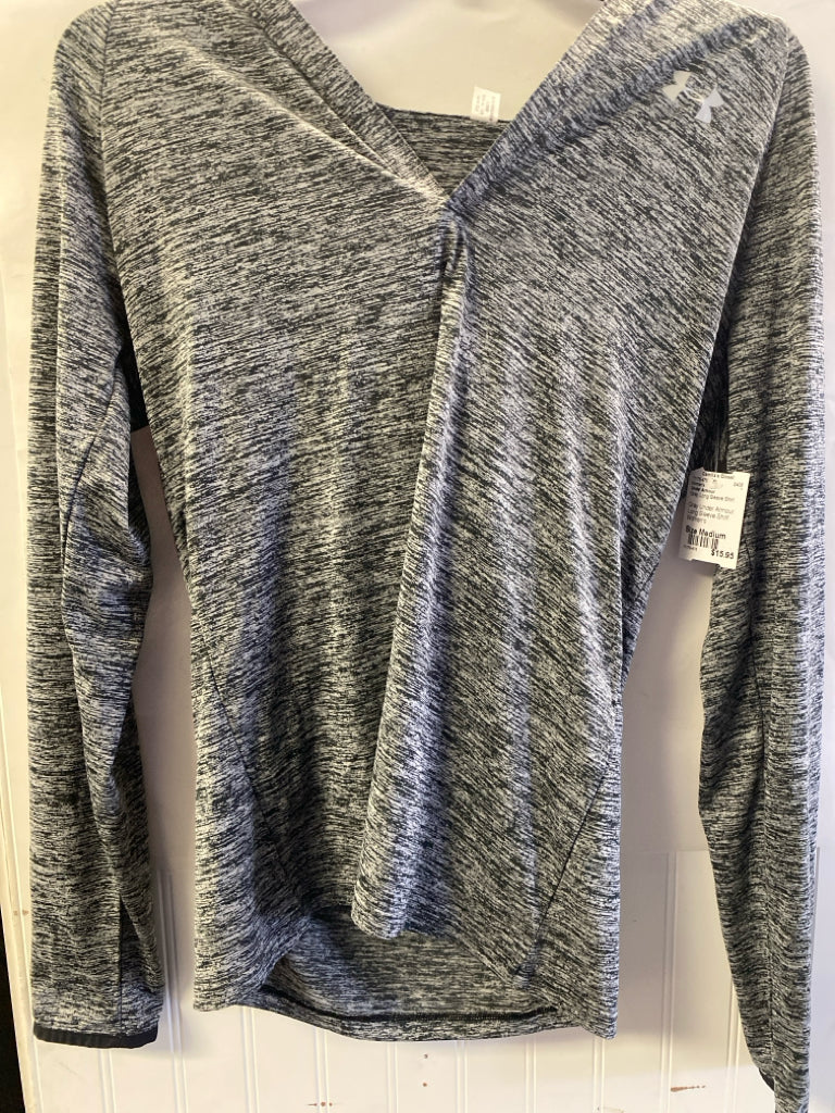 Gray Under Armour Long Sleeve Shirt Women's