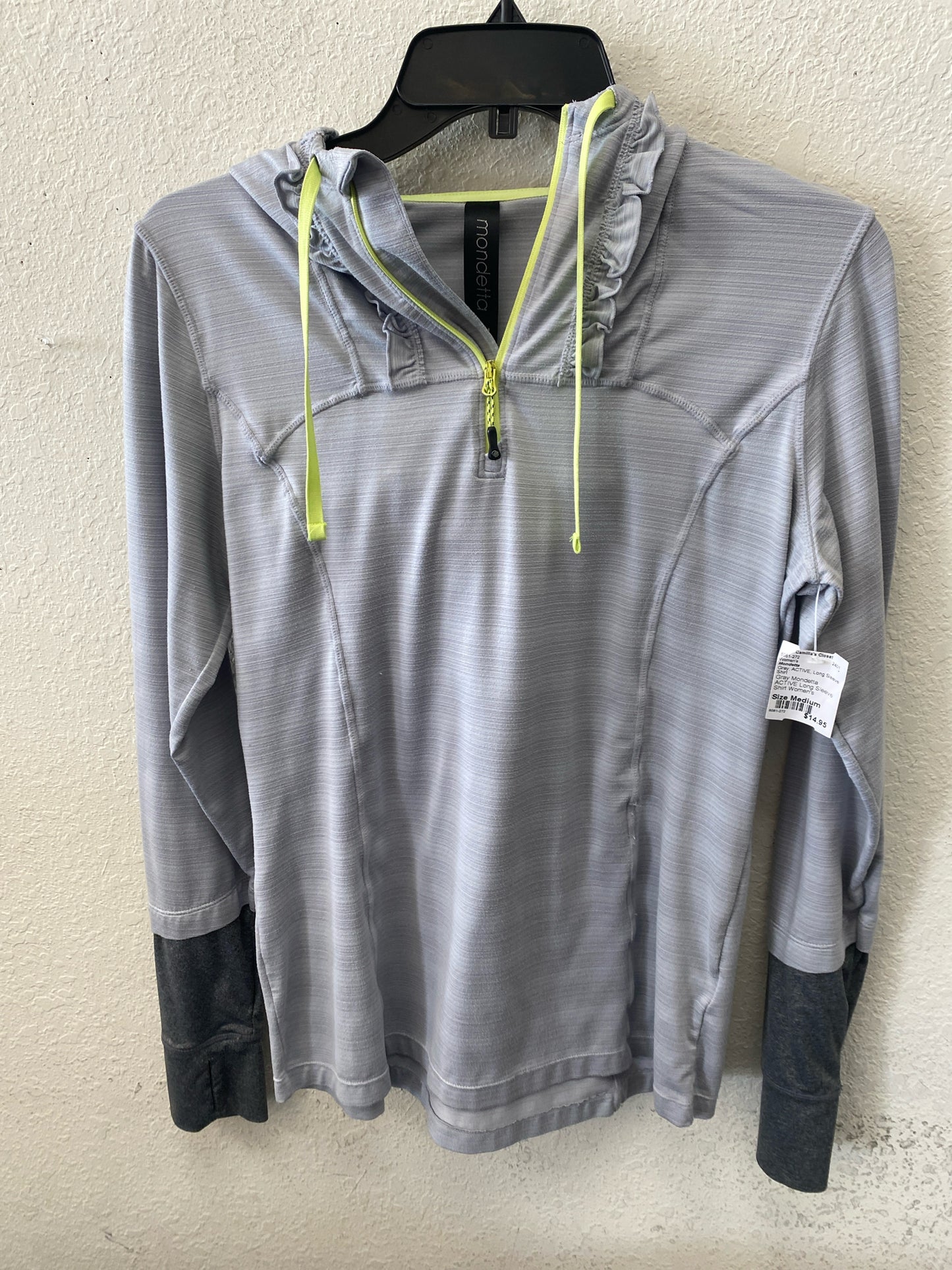 Gray Mondetta ACTIVE Long Sleeve Shirt Women's