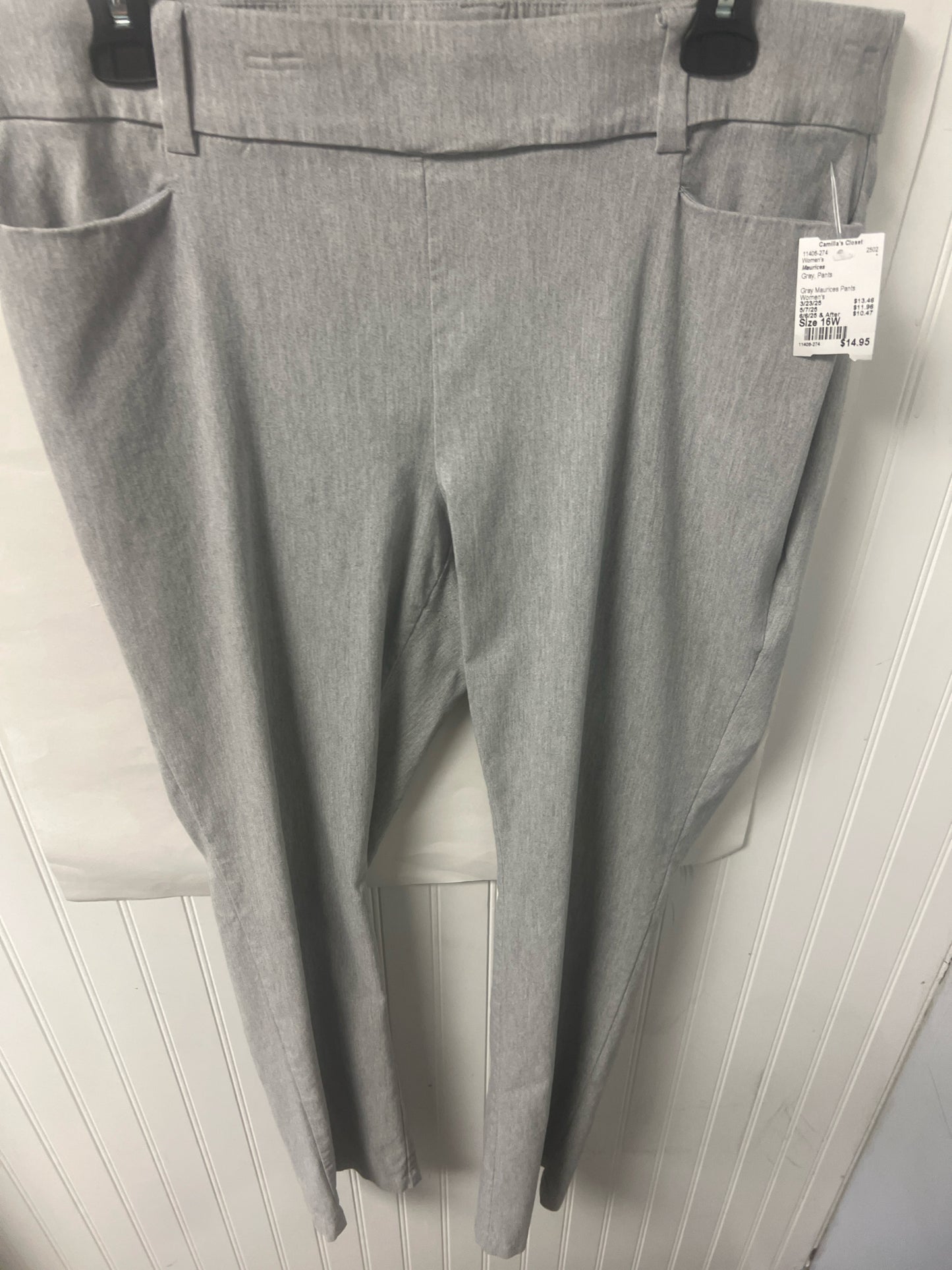 Gray Maurices Pants Women's