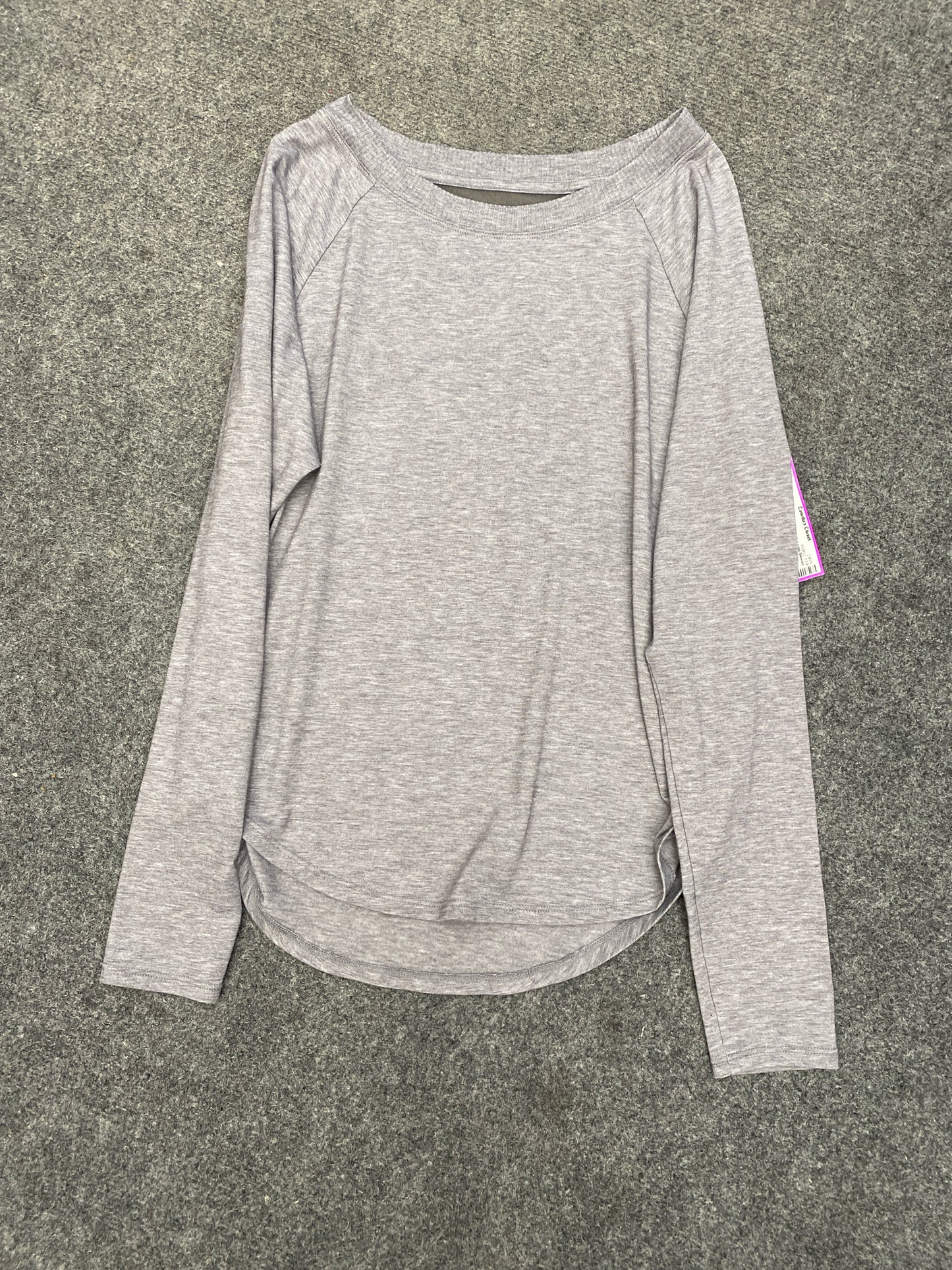 Light Gray Athleta ACTIVE Long Sleeve Shirt Women's