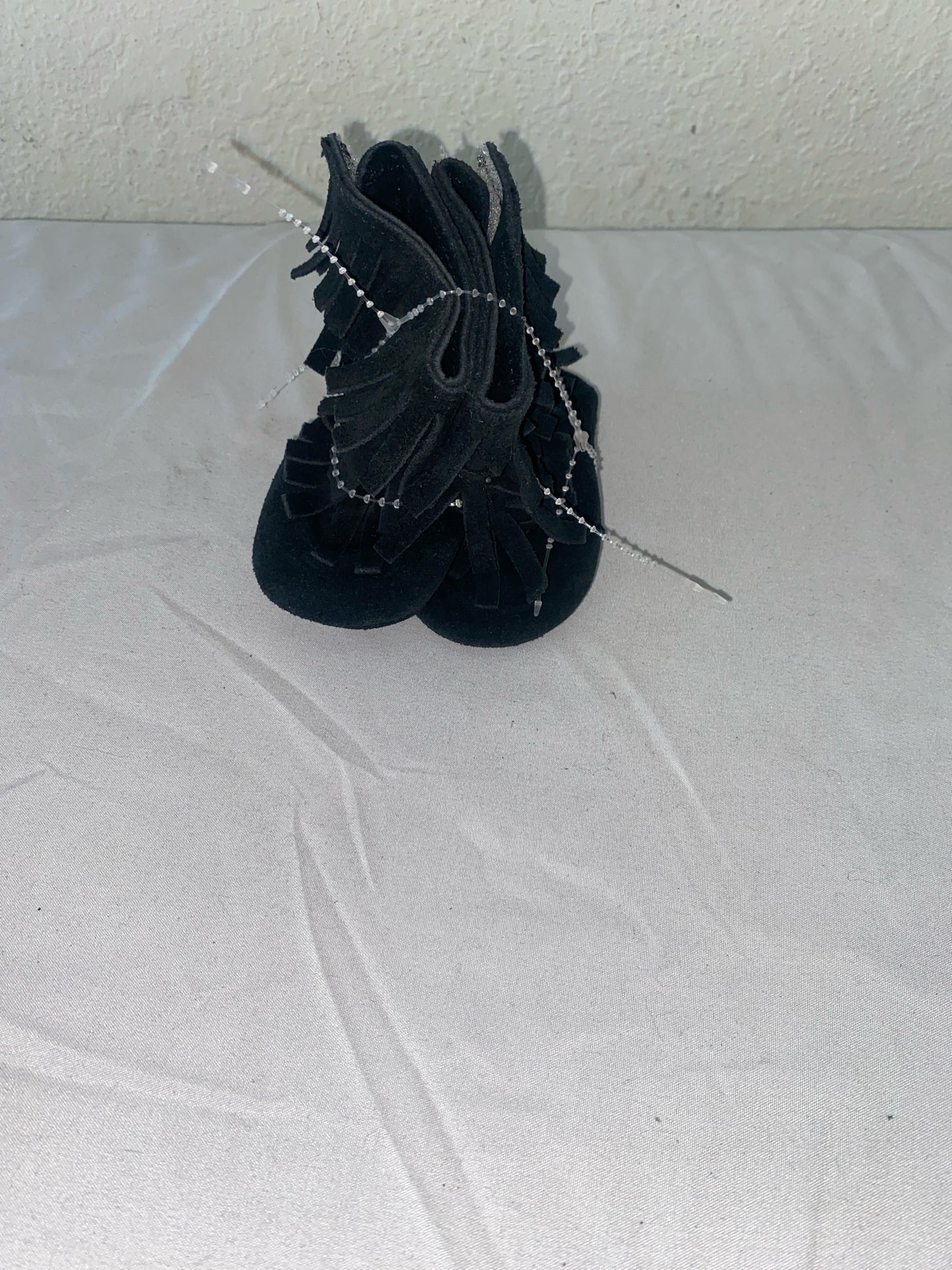 Black Bailey's Blossoms Shoes Girls