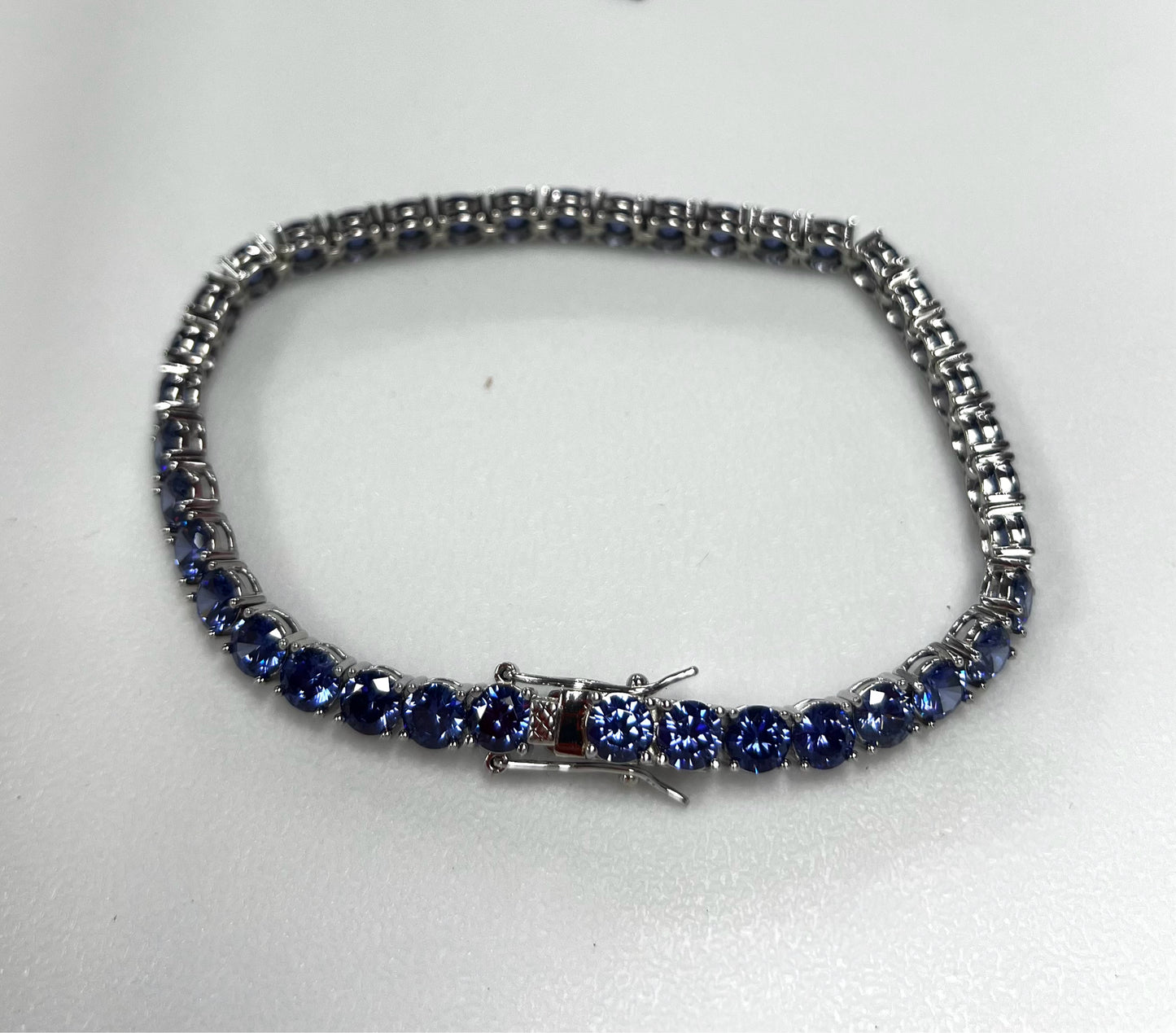 Sterling Silver Gemstone Bracelet New JTV