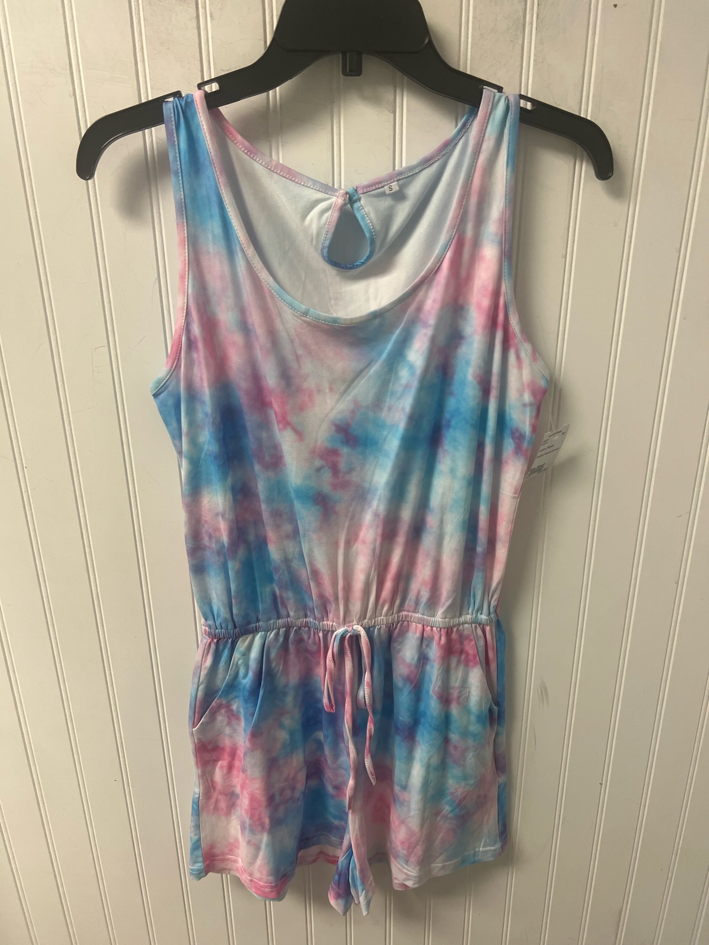 Pink/Blue Romper Women's
