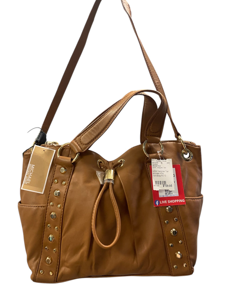 NEW Designer Tan Michael Kors Handbag