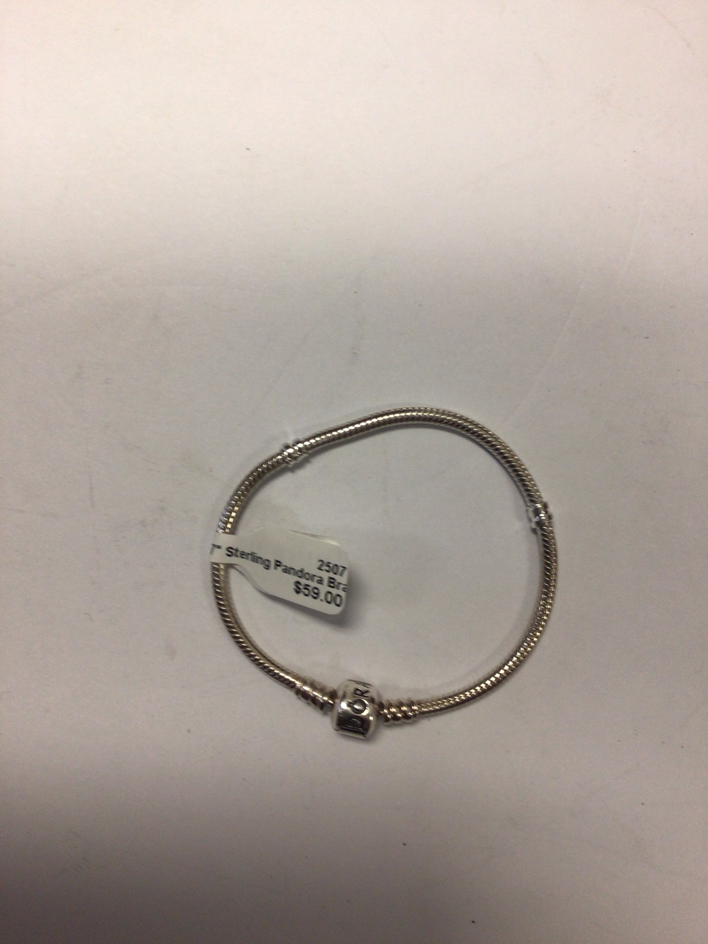 7" Sterling Pandora Bracelet